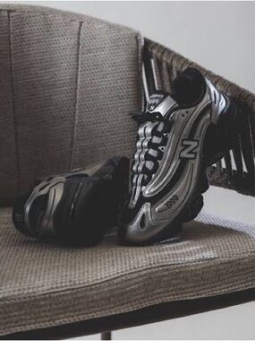 🆕 New Balance 1000 M1000EGR Black Metallic Chrome Silver Men Size 9